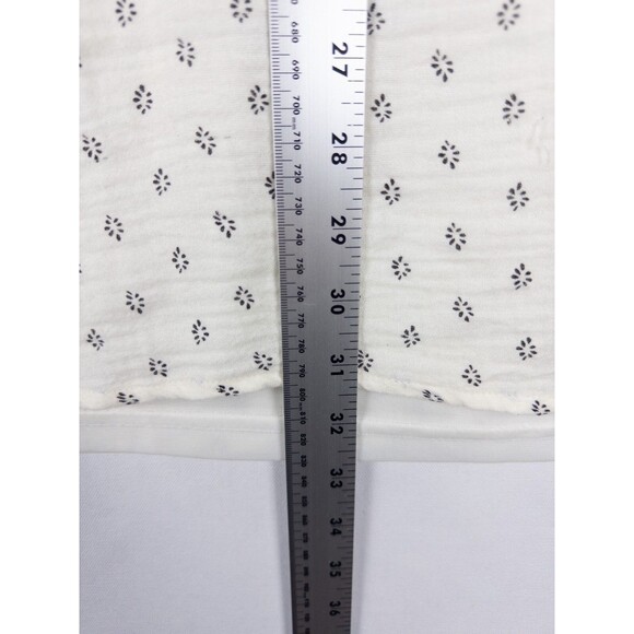 THML Anthropologie Dress Womens XS Colorful V Neck Pom Pom Midi Rayon Blend - Picture 7 of 8